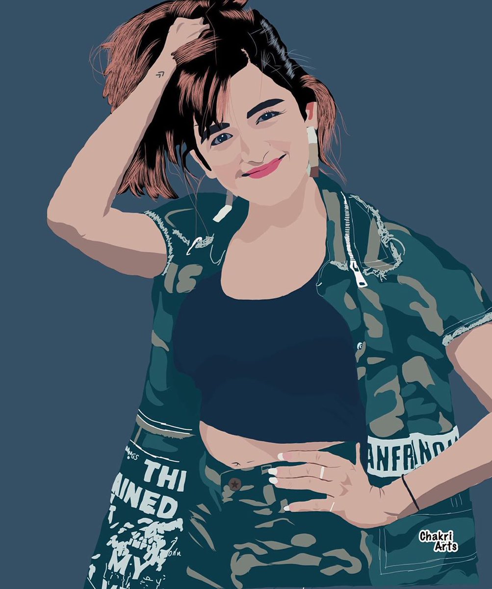 This vector art is made by  @chakri_arts Hope you like it  @ShirleySetia Also plss see this thread.. https://www.instagram.com/p/CAxxMdpHRFk/?igshid=1rvyi4thephjy