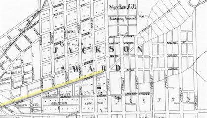 the community and social structure of Jackson Ward faced destructive housing and infrastructure measures from the 1940’s onwards. the Richmond Housing Authority destroyed 1000 homes and severed the neighborhood in half, cutting down the historic center of the neighborhood.