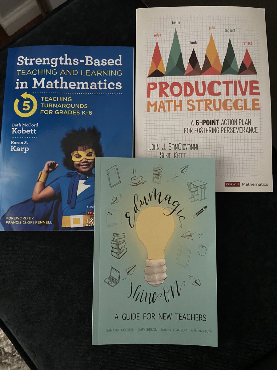 My summer reading has arrived! I’m so excited to dive deeper into these concepts! Thank you for the inspiration <a href="/bkobett/">Beth Kobett</a> and @SFecich!