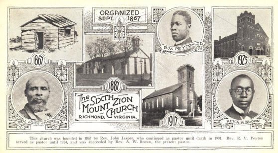 but the Turnpike and blockbusting practices didn’t destroy everything. the neighborhood and church leaders rescued Sixth Mount Zion Baptist Church—founded in 1867 by the legendary John Jasper, who gave the infamous ‘Sun Do Move’ sermon—from being demolished. the church remains.
