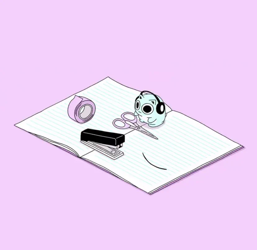 @THEBLUEHAMHAM 文房具楽団☺️ かわいいなあ☺️ 