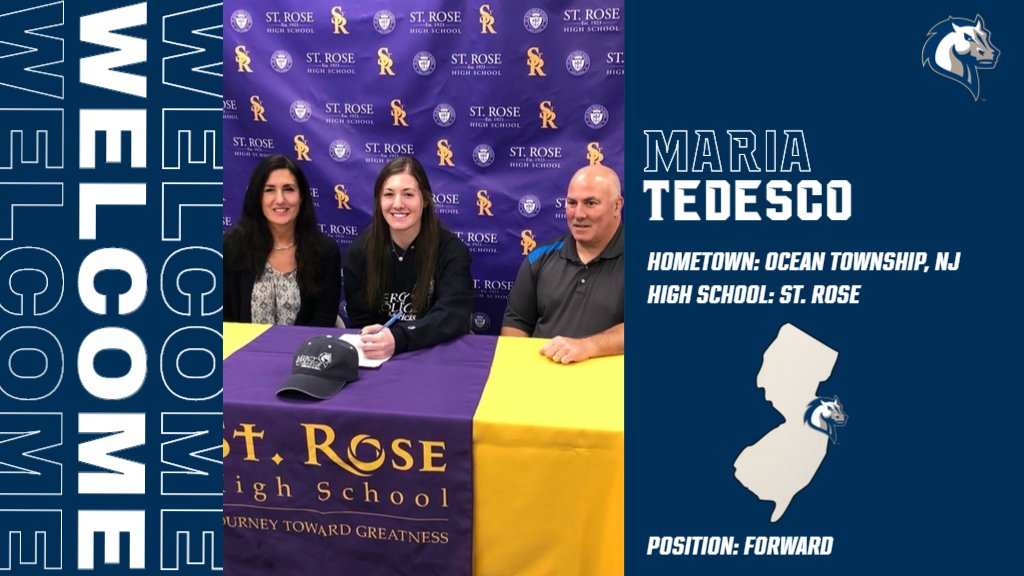 MercyMavericks's tweet photo. Today we welcome Maria Tedesco from @SRHSGIRLSBB who joins @WbbMercy in the Fall! https://t.co/lRDuWoXOns