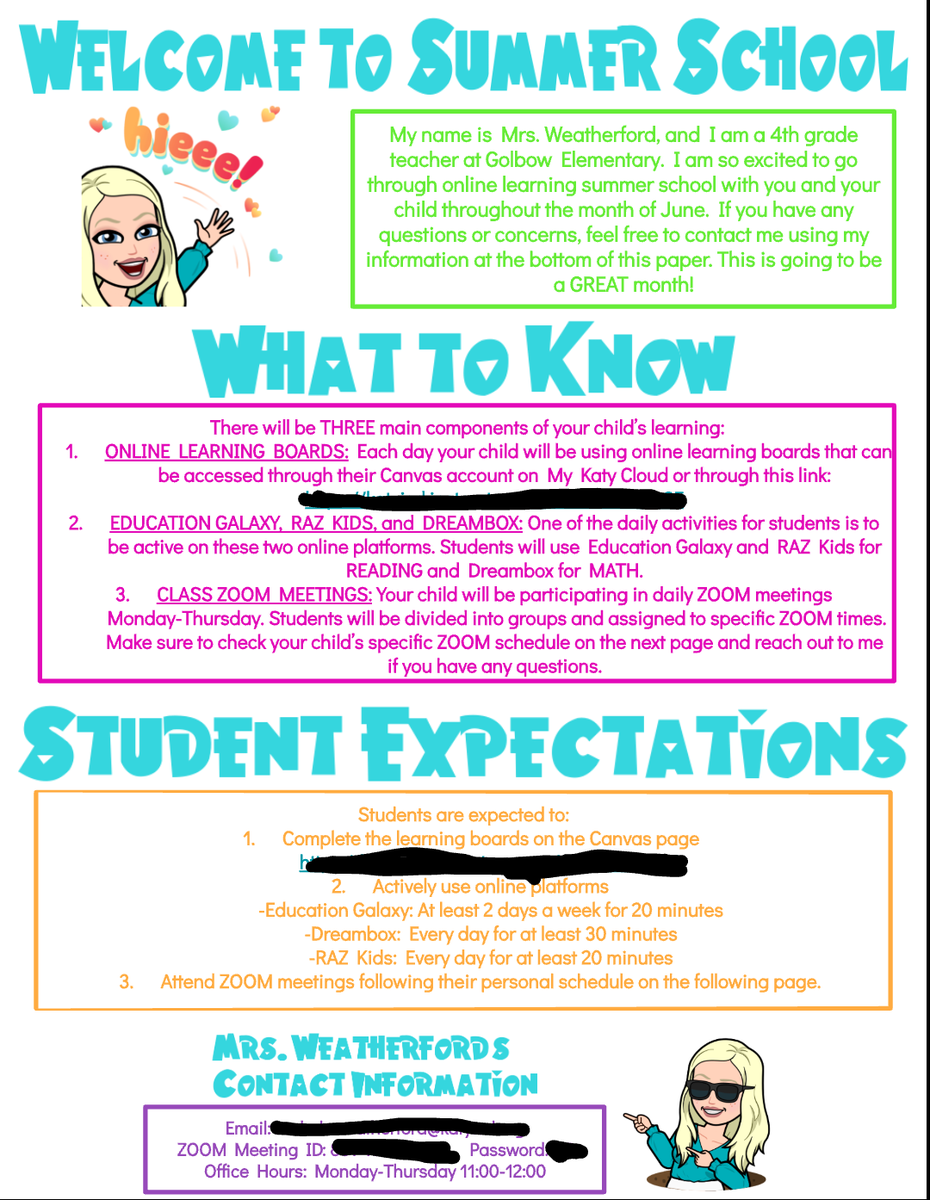 So excited to be teaching virtual summer school! <a href="/katyisd/">Katy ISD</a>