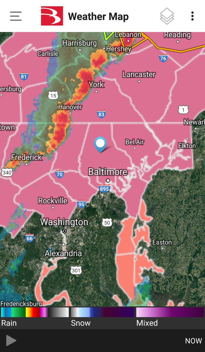 WeatherErik's tweet photo. Heads up #NorthernMD. Storms rolling toward @HarfordCountyMD and @CecilCountyDES along the MD 152, MD 136, and MD 272 corridor here shortly. A severe thunderstorm watch has been issued until 9 PM. #mdwx https://t.co/5XpuqeVHhz