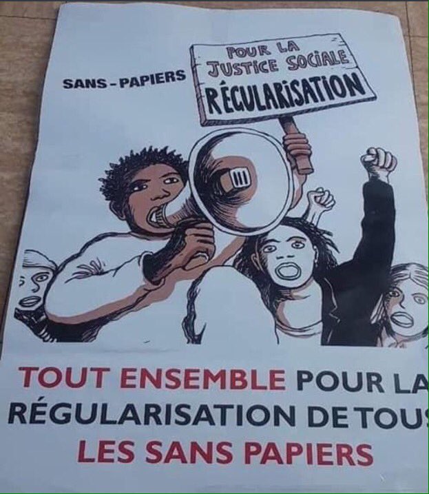 ritejroza's tweet photo. Tous ensemble pour notre régularisation 🤝!
Demain à 14h30 à place de la Madeleine 
Un grand grand merci à Monsieur Lambert pour son soutien 👏👏
Soyons nombreux s'il vous plaît mes frères et sœurs 🙏
On est tous concernés 
#Ensemble_pour_notre_régularisation_sans_exception https://t.co/7kL303KH01