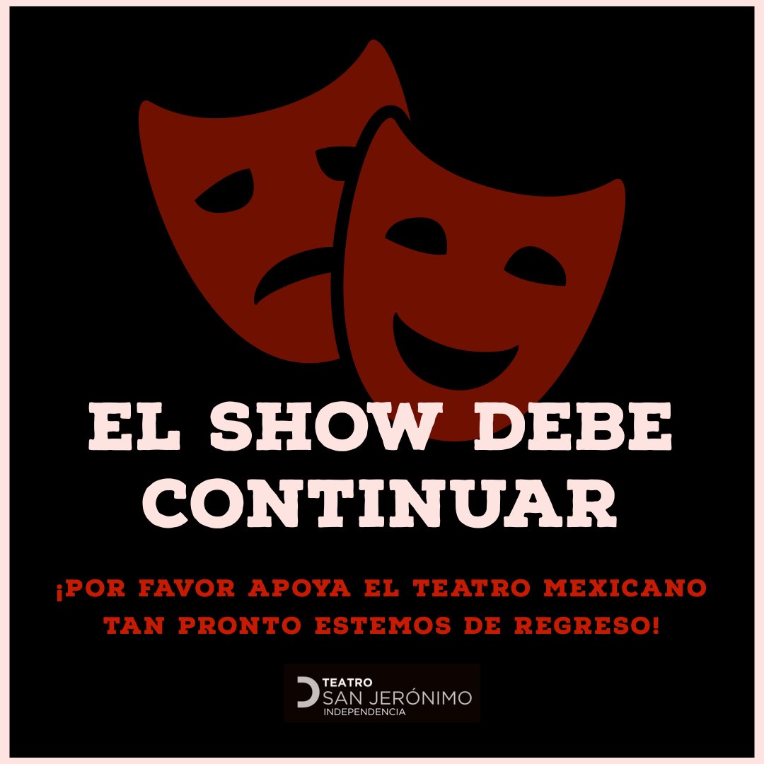 Apoyemos el teatro mexicano