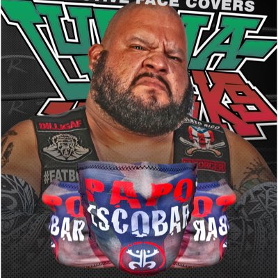 Papo_Esco's tweet photo. Head over to https://t.co/l4LCN7kxL4 & grab your @Papo_Esco face cover! Let me help you keep these peoples germs out your face! #LuchaThug #OneManLuchaGang #ReyGordo #KingFatBoy ππ½π€¬π΅π· https://t.co/6EEM864FdW