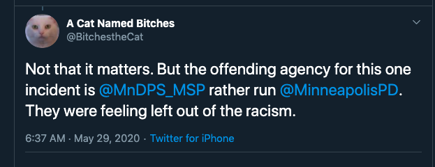 OliveForSoS1's tweet photo. @BitchestheCat @mjcscout @MinneapolisPD Or actually 20 minutes later. https://t.co/elvnzaCi6p