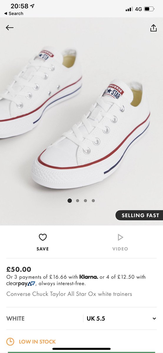 MissHToward's tweet photo. @ASOS_HeretoHelp Hi, I ordered these in what I thought was a women’s 6 the other day but they arrived as a men’s 6 and women’s 8. I’d really like to reorder a women’s 5.5 - how can I ensure I’m getting the women’s ones please? They come up the exact same for both genders. Thanks! https://t.co/HfbF2v5LRg