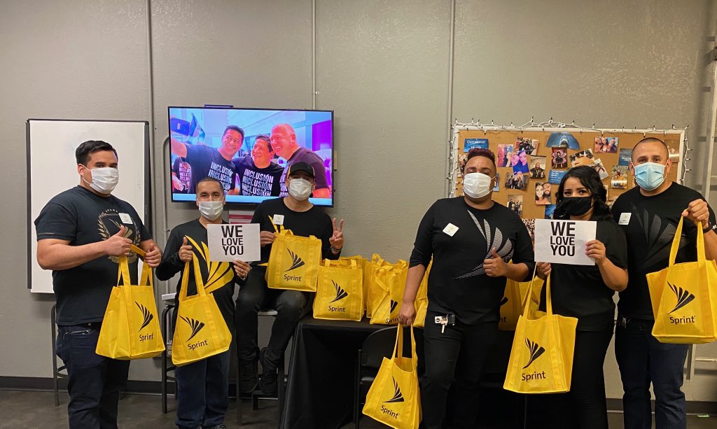 TMOClara's tweet photo. We found out one of our life long customers lost everything due to covid and my team jumped into action to help out at the shelter their at. We don’t want praise - we want to inspire ! @TracyNolan_ @mark_nachman @sprint @TMobile @NorCalRetail https://t.co/c6Nmq5Etv9