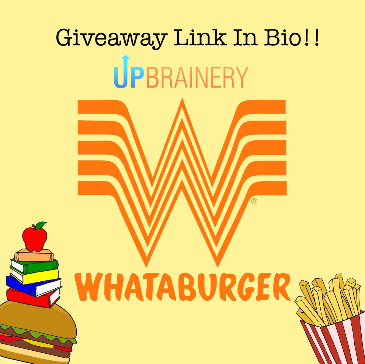 UpBrainery's tweet photo. Very excited to announce that our giveaway will be ending soon!! Sign up in our bio! Tag someone who should enter!
.
.
.
#stem #whatabrain #education #accessableeducation #whataburger #STEM #science #foodie #foodblog #gainpost #giveaway #kidsactivities #homeschooling #preschool https://t.co/mYyNopPzxr