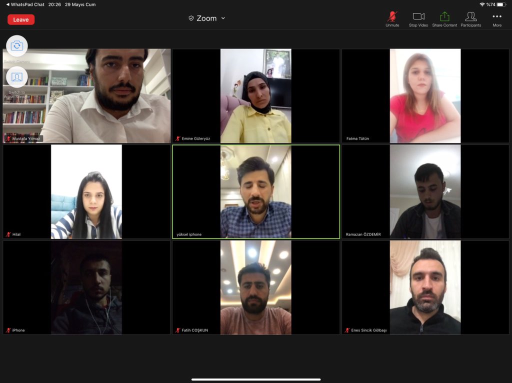 Gölbaşı ilçe gençlik kolları yönetim kurulu toplantımızı Telekonferans üzerinden Güneydoğu Anadolu Bölge koordinatörü @furkanufukcoskn, Genel Merkez MKYK üyesi <a href="/YkselSevim/">Yüksel SEVİM 🇹🇷</a>, Gölbaşı gençlik kolları bşk <a href="/eenssnck/">Enes Sincik</a> ve yönetim kurulu üyelerinin katılımıyla gerçekleştirdik.