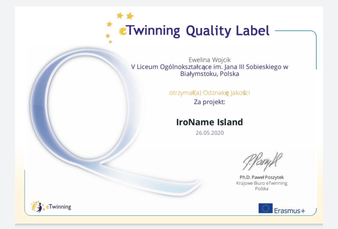 The first Quality Label from Poland Team 💪🏻💃