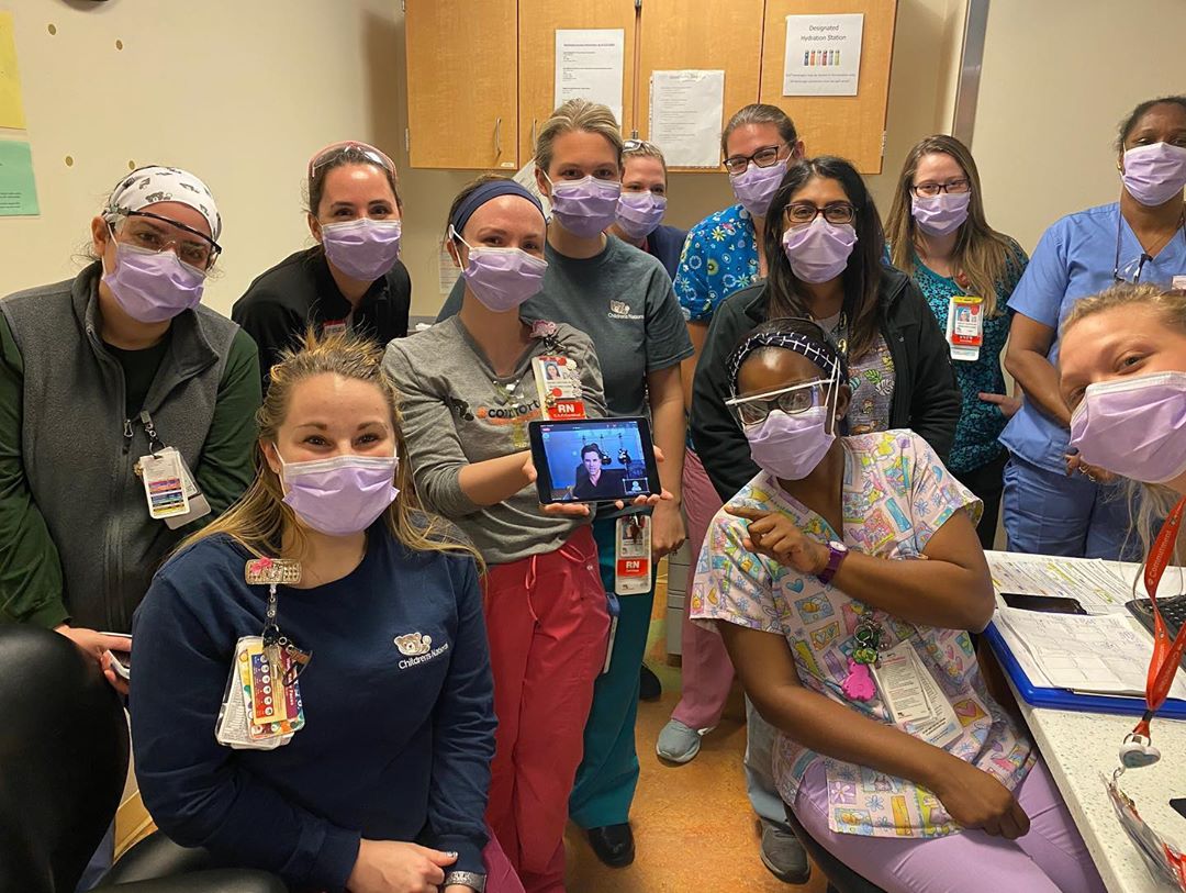 FatimaR31848618's tweet photo. "Our house couldnโt get any fuller in person, so we had to arrange for a virtual visit! Thanks @johnstamos for calling into @childrensnational! https://t.co/pcNYsNSlIj " by #ryanfoundation ยดs instagram - May 28, 2020
An angel @JohnStamos โค๏ธ๐
(1) https://t.co/8fKTMspVD1