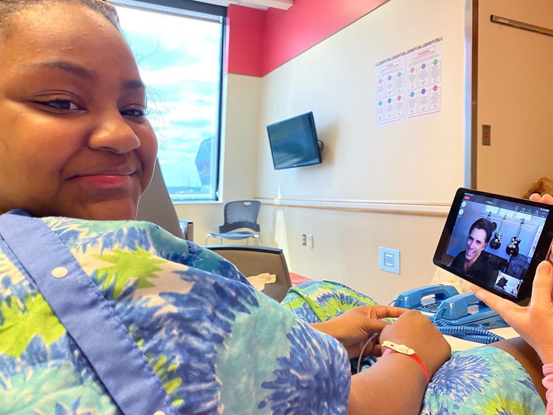 FatimaR31848618's tweet photo. "Our house couldnโt get any fuller in person, so we had to arrange for a virtual visit! Thanks @johnstamos for calling into @childrensnational! https://t.co/pcNYsNSlIj " by #ryanfoundation ยดs instagram - May 28, 2020
An angel @JohnStamos โค๏ธ๐
(1) https://t.co/8fKTMspVD1