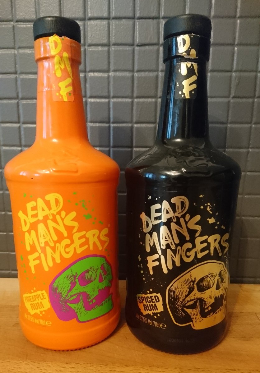 Great finding the <a href="/deadmansfingers/">Dead Man's Fingers</a> Pineapple bottle in Morrisons! Next stop Coconut then Coffee #rum