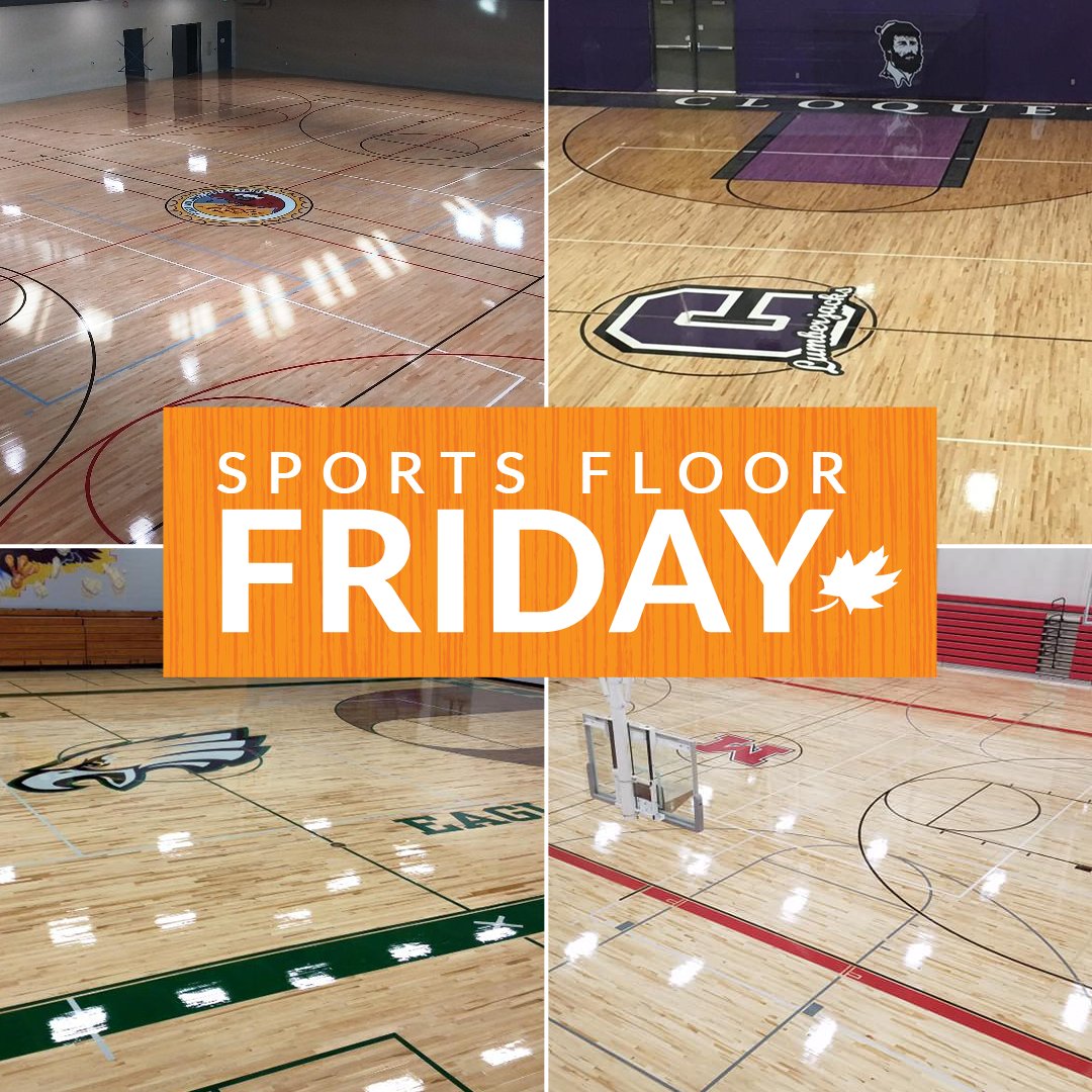 Start your weekend right—with some stunning sports floors! Explore the full #SportsFloorFriday project collection: bit.ly/2YlAHKU 🎉
