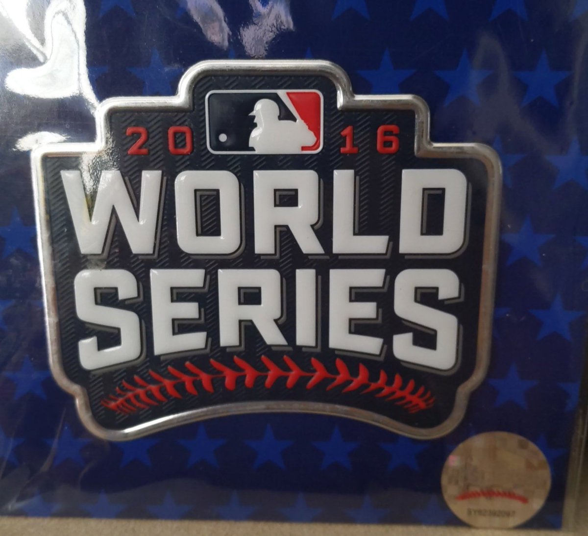 Official 2016 World Series patch from Cubs World Series winning season. Still in packaging never taken out. Would greatly appreciate any RT. Everything in this thread is for sale. DM me for prices..  #Cubs  @cubs  @WatchTheBreaks  @crawlyscubs  @BarstoolBigCat  @NBCSCubs  @ChiefCub