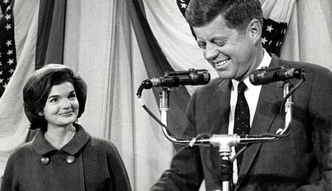 John F. Kennedy (born on this date May 29 in 1917) defeats Richard Nixon in 1960 U.S. Presidential election. NBC News election night coverage starting November 8, 1960 and culminating with JFK's speech next morning after Nixon conceded: .  #OTD  #JFKGuterman