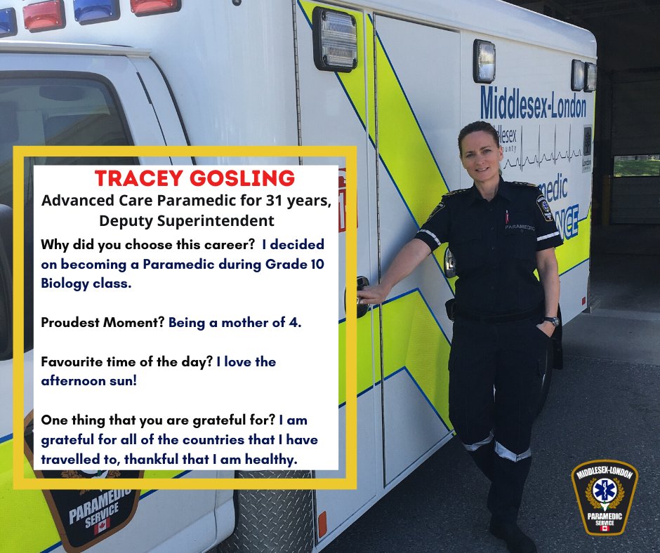 MLPS911's tweet photo. Meet Tracey!
#MeetOurMedics #virtualMLPS #PSWEEK2020 https://t.co/3OiHgJ7pFj
