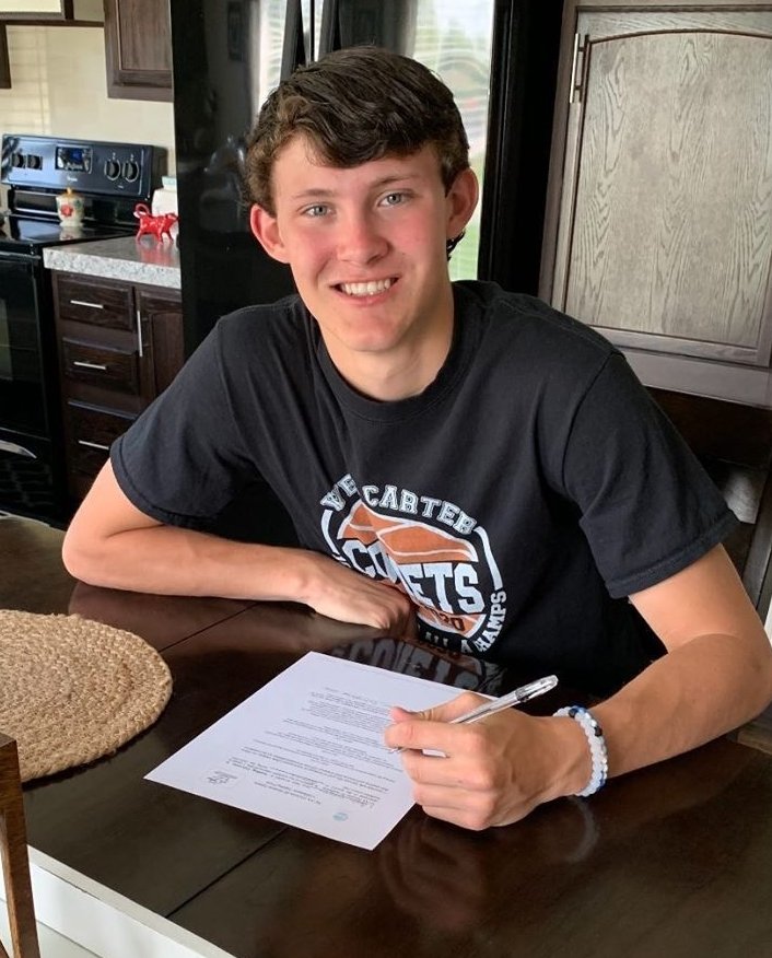WCcomets's tweet photo. Today Braden Leadingham @blead2020 made his decision to continue his basketball career at Spalding University in Louisville. Congratulations Braden! #cometpride🏀🏀🏀 https://t.co/fI99MISH0C