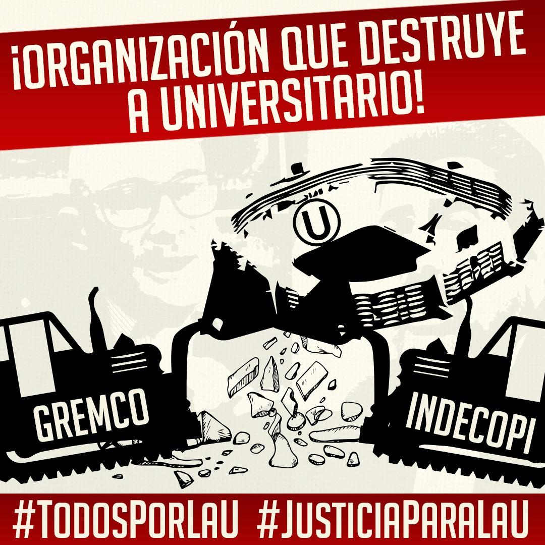 El <a href="/congresoperu/">Congreso del Perú 🇵🇪</a> debe iniciar fiscalización a <a href="/IndecopiOficial/">Indecopi Oficial</a> no sólo por supuesta colusión con @GremcoC en PC de la U, sino por irregularidades desde su creación (caso Leche Pura Vida, Orellana, INACAL, etc). Exigimos como hinchas y como ciudadanos
#JusticiaParaLaU. <a href="/ensustrece/">Semanario Hildebrandt en sus trece</a>