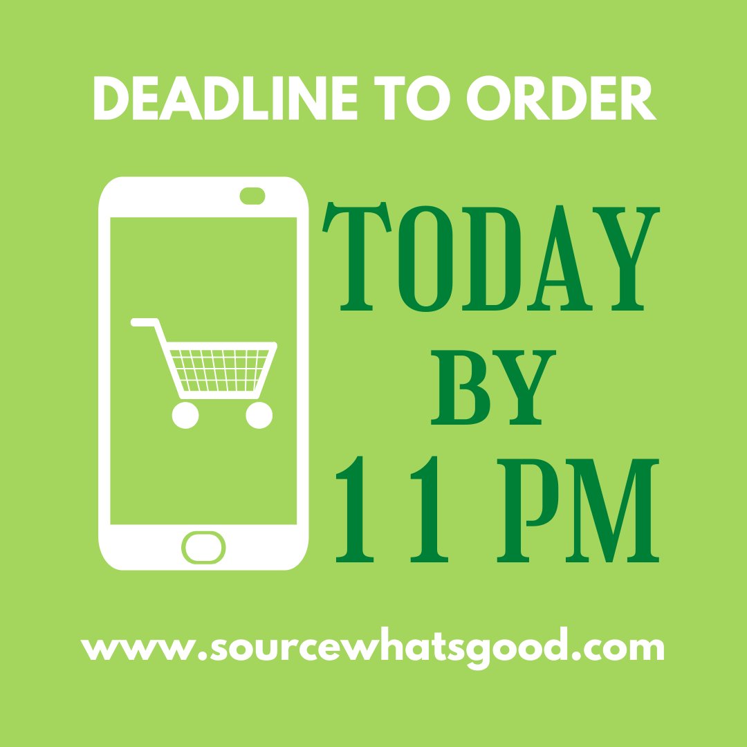 The deadline to pre-order market goodies for this Sunday is today at 11 PM. See what is available here: sourcewhatsgood.com
#TigardOregon #FarmersMarket #TigardFarmersMarket