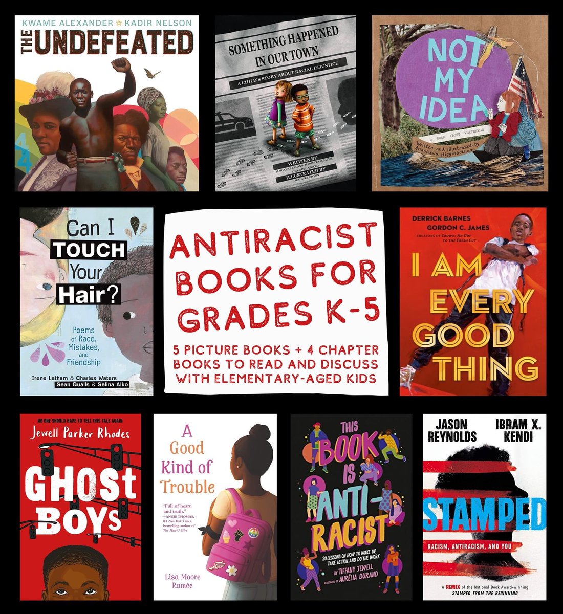 NadinePoper's tweet photo. Share these books with kids, read them yourself, talk with your students. https://t.co/rXv1ht9eWa