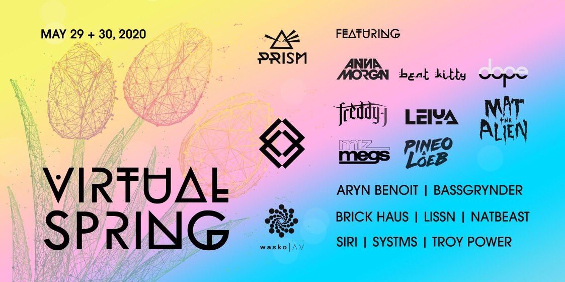 Virtual Spring. Now live on Facebook