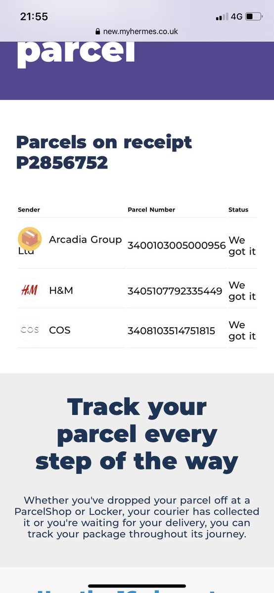 Hi <a href="/hm_custserv/">H&M Customer Service</a> I returned a parcel on 16 may and haven’t had an email confirmation of a refund can you confirm it has been received?