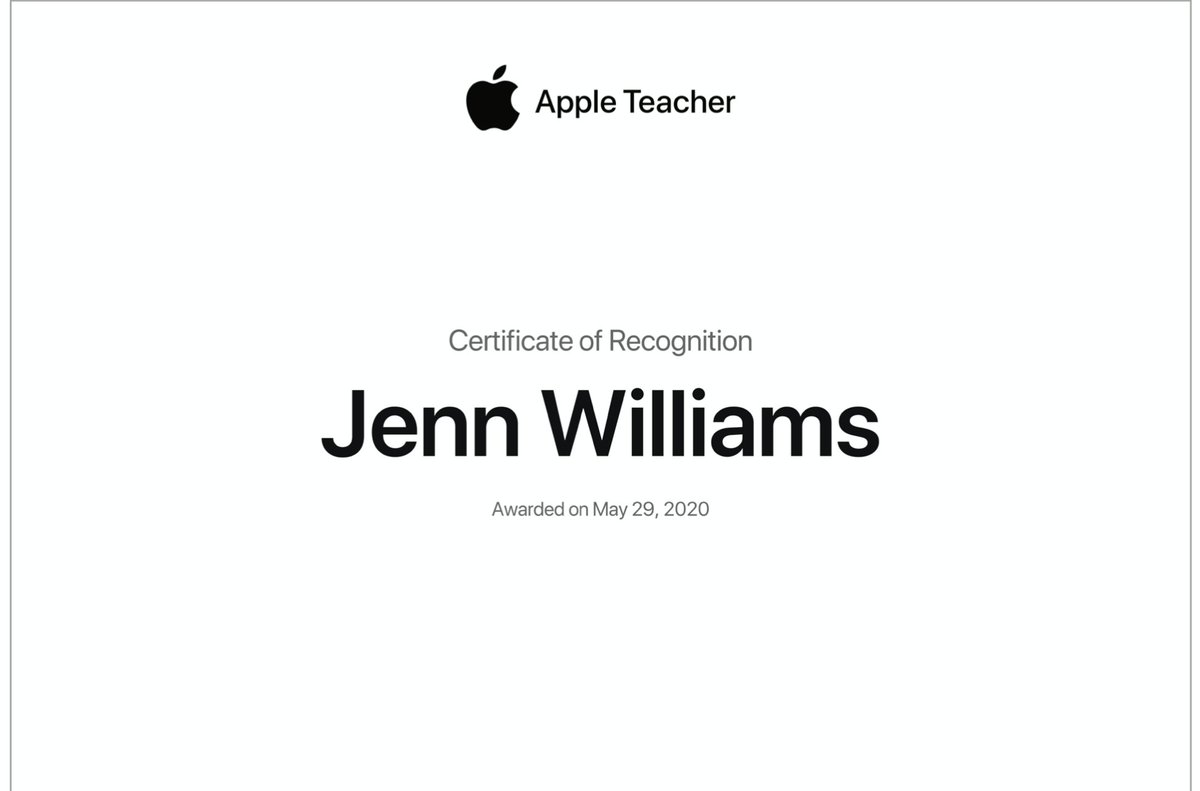 jenn_willia's tweet photo. I decided to try something new today. Done✅😊 #appleteacher https://t.co/YU7kUvEmrq
