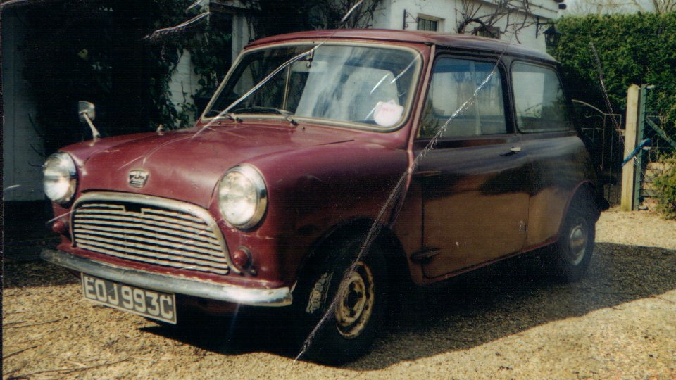 miniphernalia's tweet image. #RetroMini - Here's one we sold nearly 20 years ago, body was rotten but is had a low mileage #GoldSeal Engine that purred like kitten.