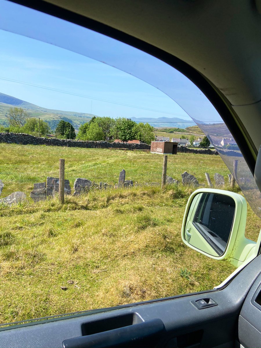 I’m not sure my latest social distancing device for quad bikes and other road going vehicles will take off.  Joking apart these are my new taller beehive stands after building them at home and just before popping to field to assemble them and concrete them in the ground. Success!