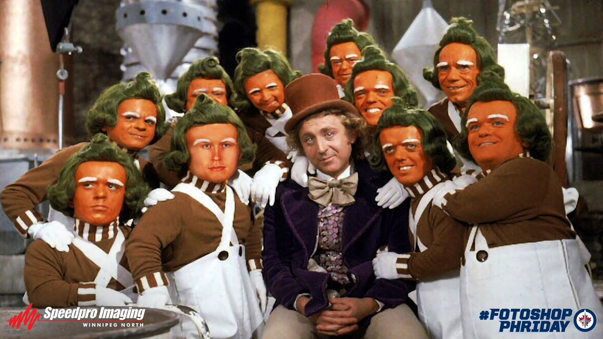 Winnipeg Jets On Twitter Oompa Loompa Doopity Doo Fotoshopphriday Patriklaine29