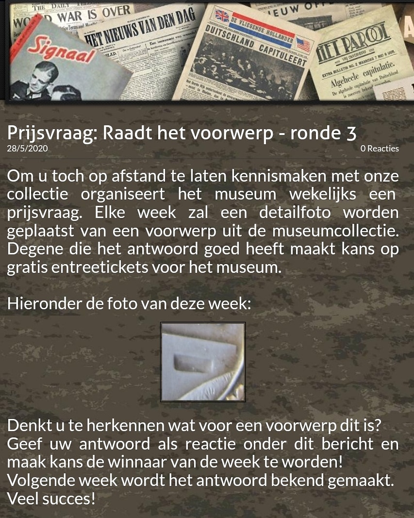 Het is alweer tijd voor de derde prijsvraag. Gebruik deze link  te reageren. atlantikwall-museum.nl/nieuws/prijsvr…