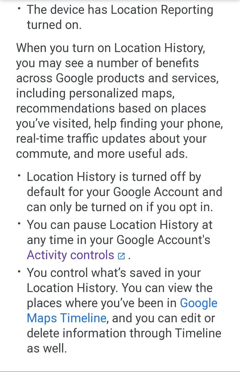 GO TO YOUR GOOGLE ACC AND SEARCH FOR LOCATION HISTORY THEN CLICK ON ACTIVITY CONTROLS