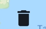 THEN CLICK ON THE TRASH CAN SYMBOL