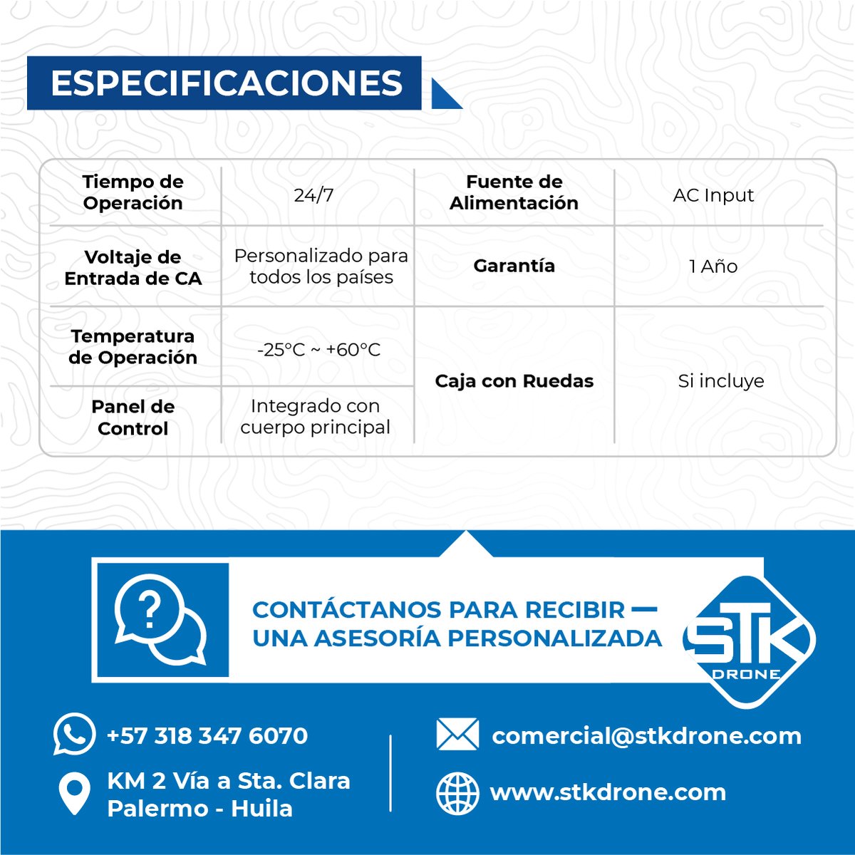 Con el Sistema Anti-drone mitigue los riesgos y proteja lugares importantes como estaciones de autobús / tren, plazas, escuelas, reuniones masivas, estadios, etc.
Para más información: stkdrone.com
#uavjammer #rpas #antidrone #securitysystems #drone #antidronesystems