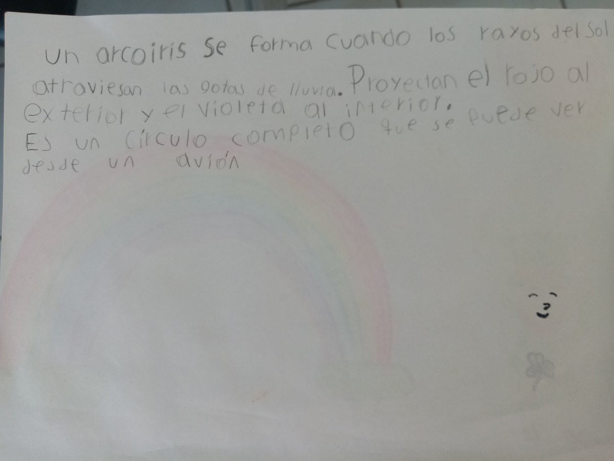 We will be sharing with you the creations from our Mexican youth. We received 130 illustrations from 29 of the 32 Mexican states.Today, a thread with the drawings of the participants in the "Arcoíris" drawing contest:  #rainbow  @CIOmx  @IDLofficial  @SPIEstudents  @OpticalSociety