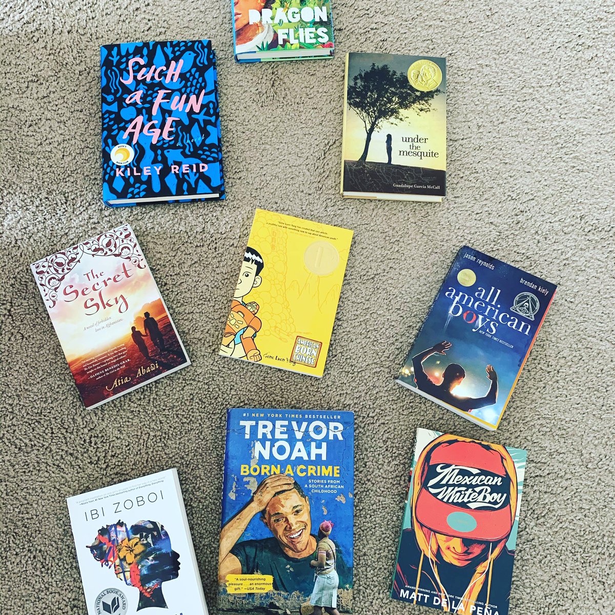 NautilusK8's tweet photo. A group of 10+ @NautilusK8 staff members have been meeting twice a week, reading &amp; discussing 10 different books with characters representing the different races in our school. What a wonderful opportunity to learn and make connections! @FWPS210 #QuarantinePD https://t.co/vZTioiscRn