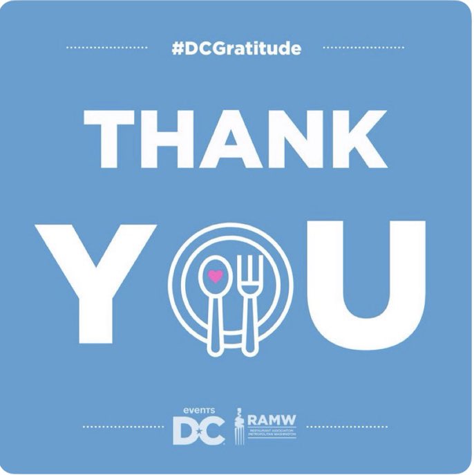 #DCGratitude So very grateful to all of our friends, family &amp; guests for  supporting us during this time. Without your support we would not have made it. There is no doubt that we will continue to work together through this and become stronger as a community. #dcstrong
