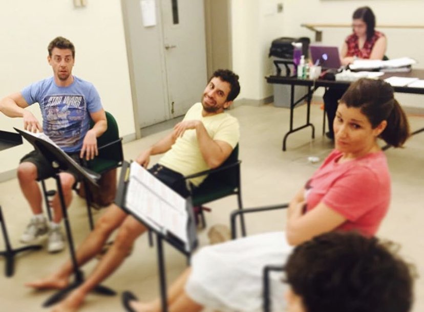 ~i just spent an hour going through some of the Falsettos casts instas for cute pics so here we go: a thread~