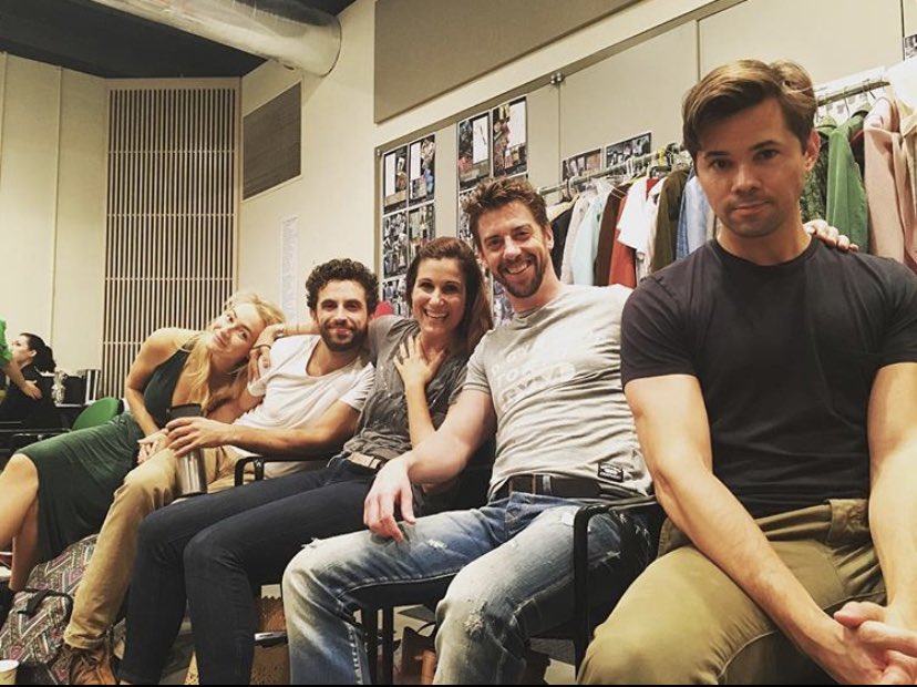 ~i just spent an hour going through some of the Falsettos casts instas for cute pics so here we go: a thread~