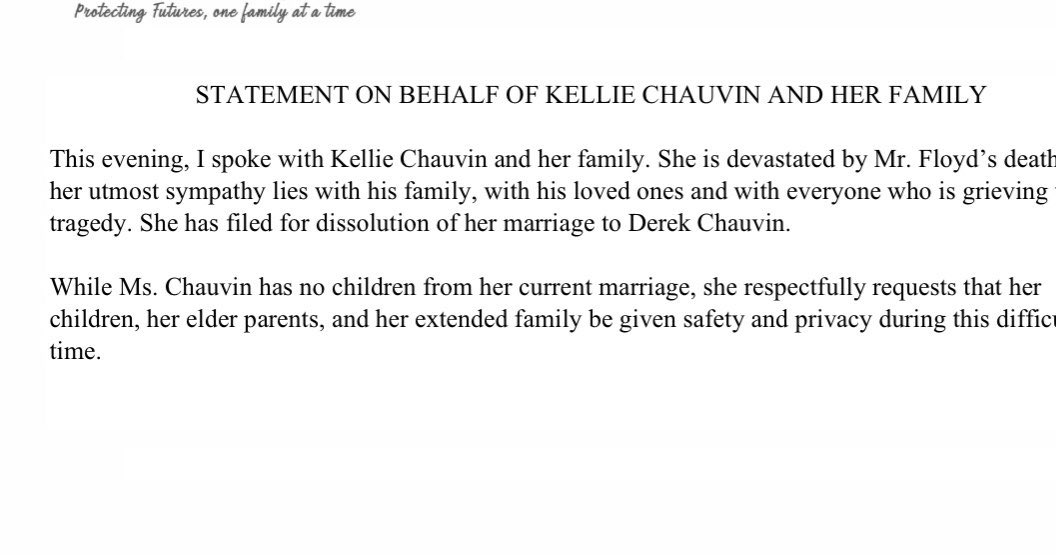 Amanda Brilhante On Twitter Through Her Attorney Kellie Chauvin 