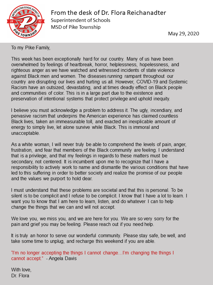 An important message to my Pike Family ❤️