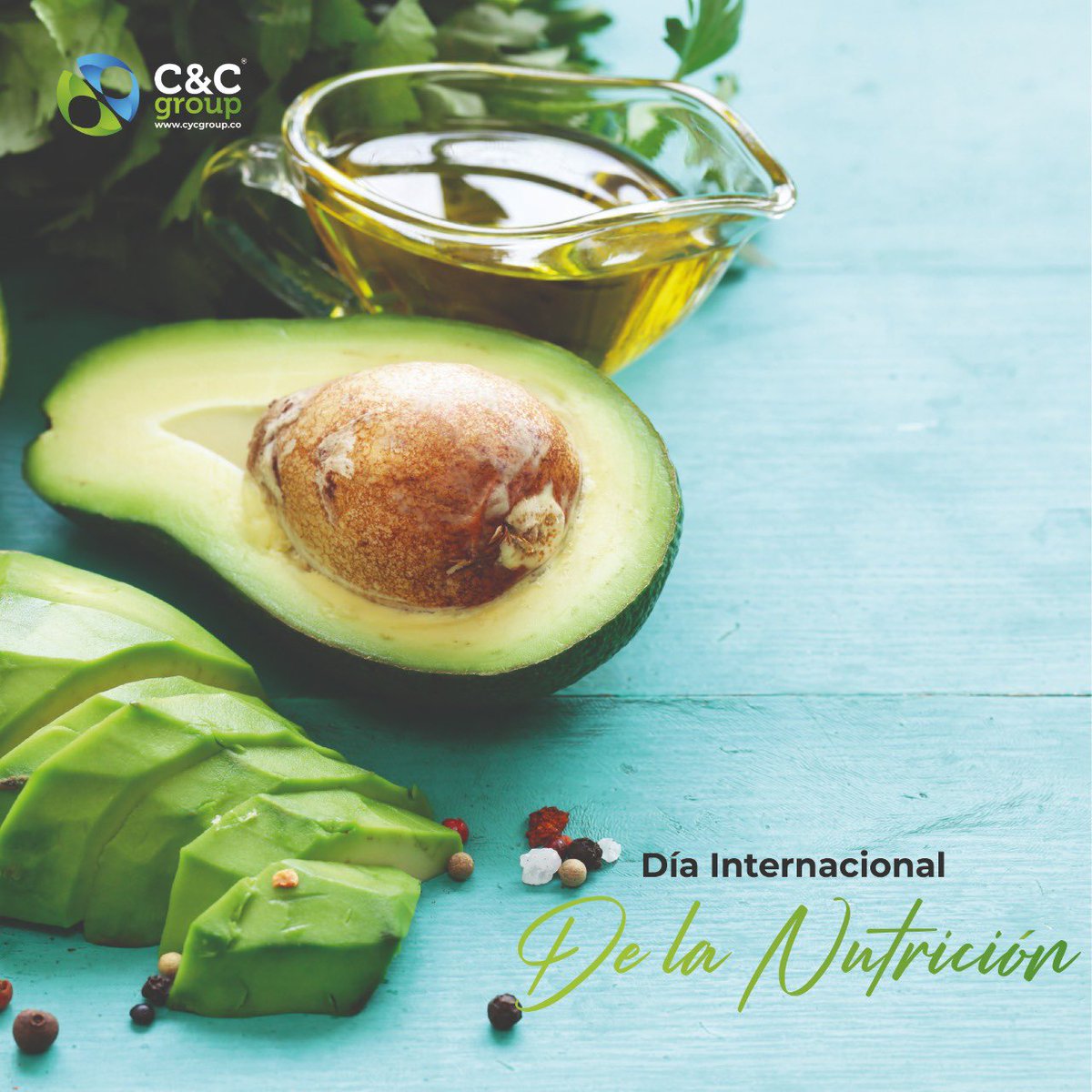 cycgroupco's tweet photo. Hoy celebramos el #diadelanutricion resaltando la importancia de llevar una alimentación equilibrada y consciente donde entendamos cuán fundamental es cada alimento que ingerimos. https://t.co/yHbqQxf6hJ