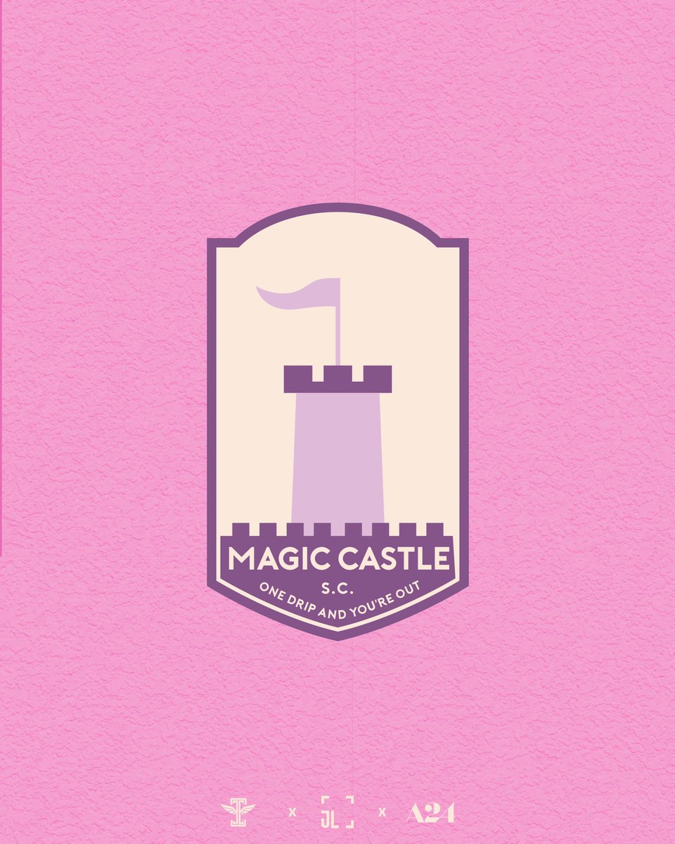 A24 films as footy clubs: Magic Castle SC’s 1st kit. Despite a history of poor leadership at the club, you’d be hard pressed to find a more passionate supporters group than the Pink Wall. They’re best known for their motto, “Foul-mouthed & lovable.” Mostly the foul-mouthed part.