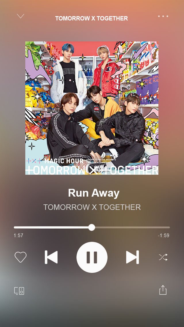 bowscraft's tweet photo. Y antes de partir a las actividades nocturnas del mundo de estrellato me tomo un break para pasar #MagicHoursWithTXT y mi canción favorita de ellos #RunAway. Los bebés como siempre se lucen y yo soy su más fiel MOA. 🥺💖 https://t.co/HjqlalnZyh