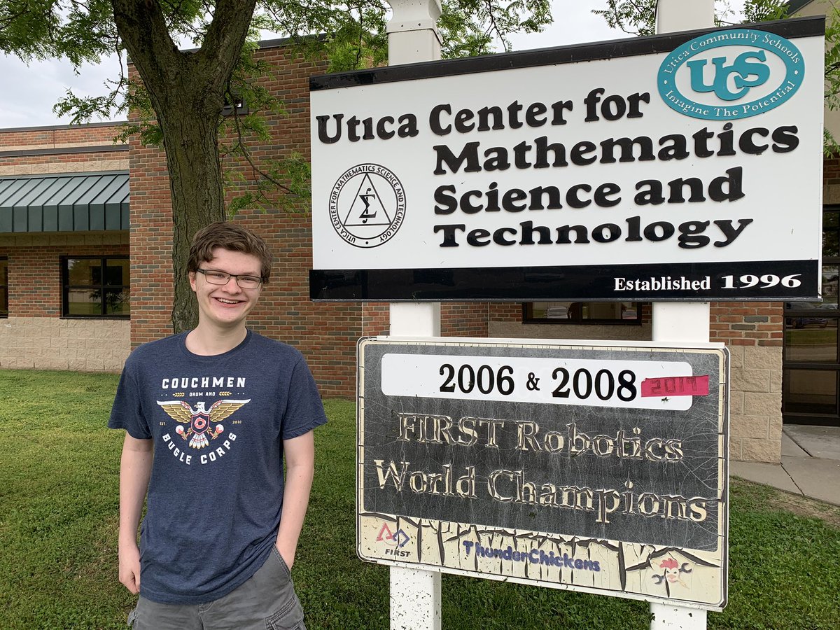 MikeAusterman's tweet image. Congrats Daniel! Proud Cougar, Patriot, and Titan grad! #ClassOf2020 @uticaschools @shstitanband
