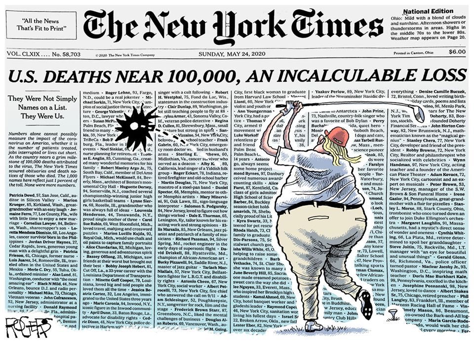 BlockchainFD's tweet photo. #trumpademic now you know why I call @realDonaldTrump a killer in early Apr. sad for lost 100000lives. https://t.co/SeqxbnGaUw
